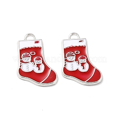 Pendentifs d'émail en alliage&nbsp;LS-ENAM-P030-4P
