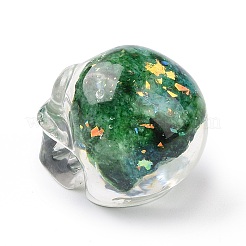 Perle di teschio di fluorite naturale&nbsp;G-P490-02B