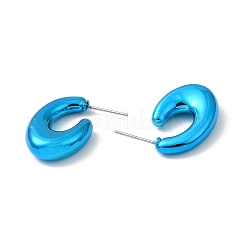 Boucles d'oreilles en acrylique en forme de larme&nbsp;EJEW-P251-10