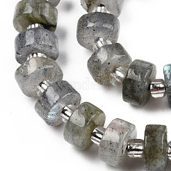 Natur Labradorit Perlen Stränge&nbsp;G-N327-07A