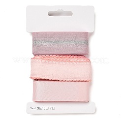 Ruban polyester 9 yards 3 styles&nbsp;SRIB-A014-B13