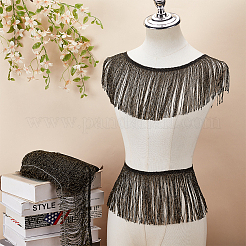 Polyester-Quasten-Spitzenbesatz&nbsp;SRIB-WH0011-251A-01