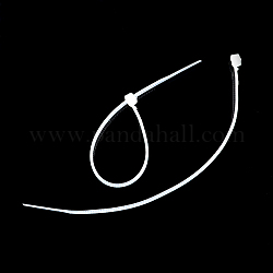 Нейлоновые кабельные стяжки, завязки, молнии, белые, 95x3 мм, около 1000 шт / упаковка
