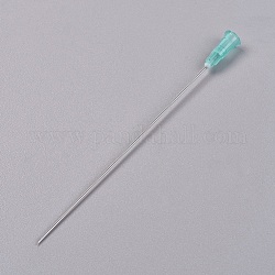 Plastic Fluid Precision Blunt Needle Dispense Tips, Green, 118mm, 100pcs/set