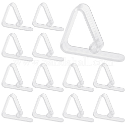 GORGECRAFT 24 Pieces Transparent Clear Tablecloth Clips Picnic Table Cloth Hold Down Clips Plastic Non-Slip Tablecloth Clips For Outside Picnics Weddings Camping Restaurant (Clear)