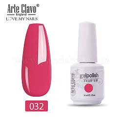 Esmalte de uñas especial 15ml, para estampado de uñas estampado, kit de inicio de manicura barniz, rojo violeta pálido, botella: 34x80 mm