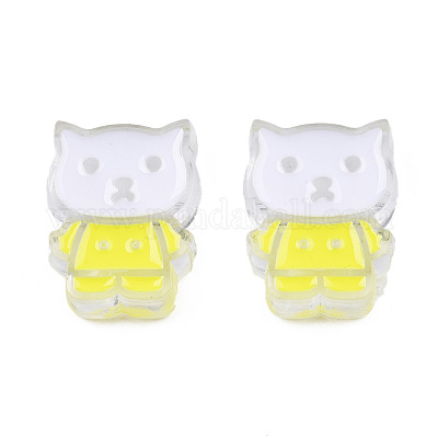 Transparente Acryl-Emailperlen&nbsp;TACR-N012-005G-1