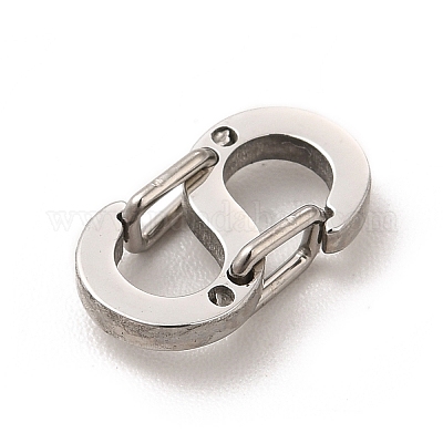 Wholesale 304 Stainless Steel Push Gate Snap Key Clasps