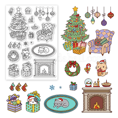 Christmas Tree Shaped Earring Cards