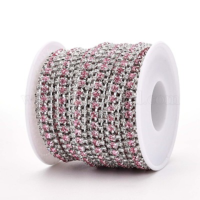 Catene della tazza del rhinestone di ferro&nbsp;CH-T006-04S-08-1