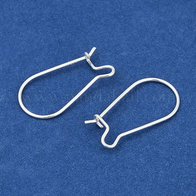 Orecchini con cerchio in argento sterling&nbsp;STER-S002-55-1