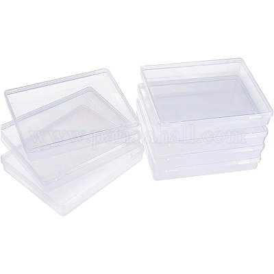 Contenants de perles en plastique transparent&nbsp;CON-BC0004-63-1