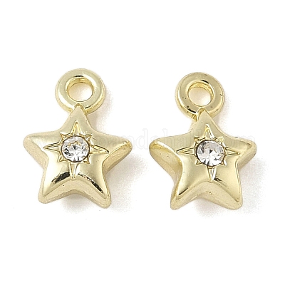 Legierung rhinestone-anhänger&nbsp;FIND-L025-05G-1