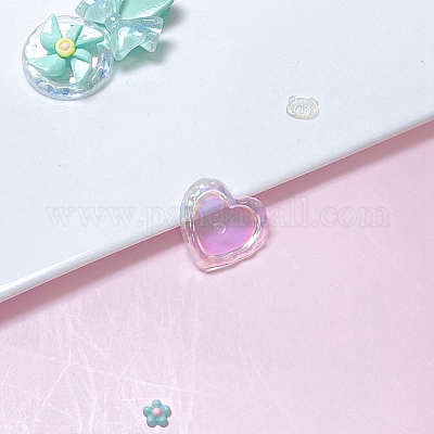 Cabochons en plastique transparent&nbsp;PW-WG70855-01-1
