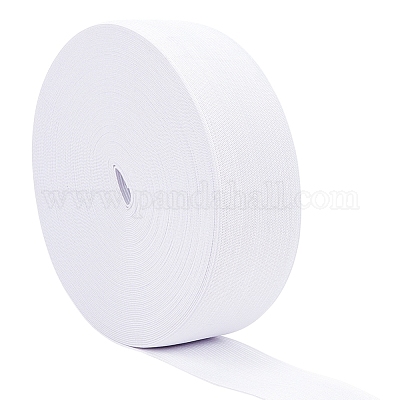 Cordon élastique en caoutchouc plat&nbsp;OCOR-WH0032-38B-02-1