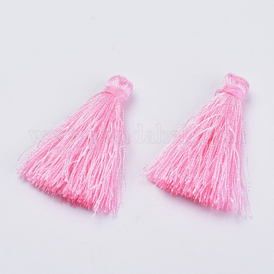Décorations de pendentif pompon en polyester&nbsp;FIND-S260-D03-1