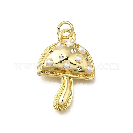Латунные микро проложить кубического циркония подвески KK-C090-19G-1