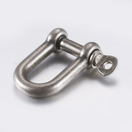 304 fibbia ad anello a D in acciaio inossidabile STAS-P182-20B-1