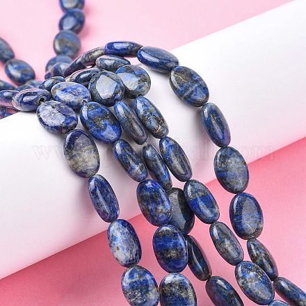Chapelets de perles en lapis-lazuli naturel G-K311-01A-01-1