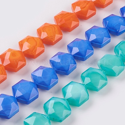 Chapelets de perles en verre à facettes EGLA-P015-NA-1
