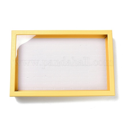 100-fach rechteckige Schmuckringschachteln aus Pappe RDIS-F004-01A-1