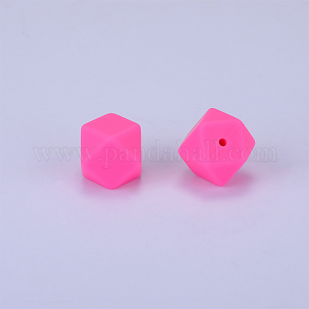 Hexagonal Silicone Beads SI-JX0020A-33-1