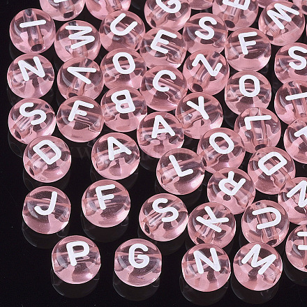 Perles en acrylique transparente X-TACR-N002-04J-1