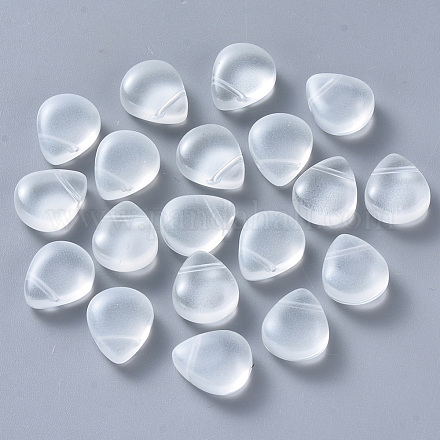 Perles en verre peintes à patisserie DGLA-T002-07G-1