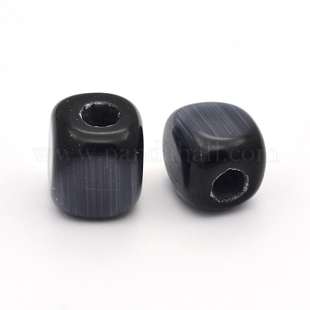 Cube Cat Eye Beads CE-F005-14-1