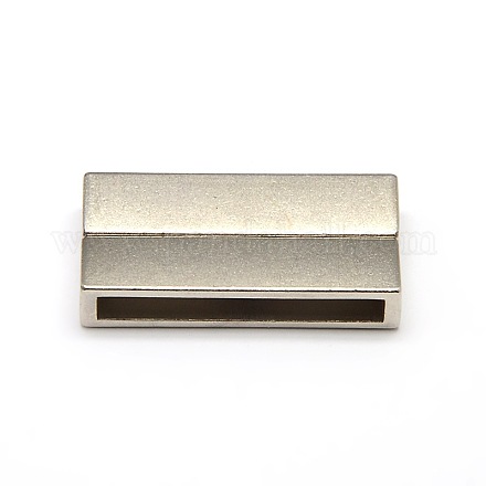 Matte Zinc Alloy Magnetic Clasps X-KK-E617-MP-1