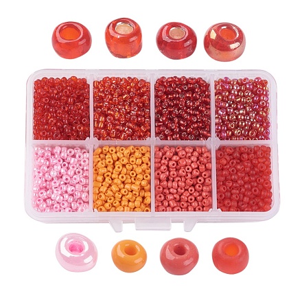 8/0 Glass Seed Beads SEED-JP0006-04-3mm-1