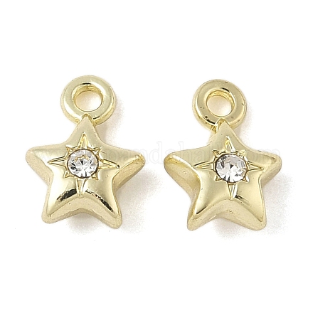 Legierung rhinestone-anhänger FIND-L025-05G-1