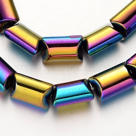 Chapelets de perles en hématite synthétique sans magnétiques G-F300-02-02-1