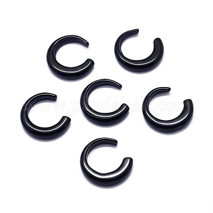 Perles d'onyx noir naturel G-E514-20A-1