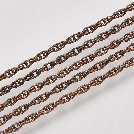 Catene di corda di ferro ricoperte di ottone saldato CH-S125-07B-R-1