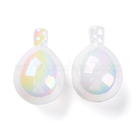 Perles acryliques plaqués UV SACR-C003-03G-1