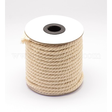 Round Cotton Twist Threads Cords X-OCOR-L006-E-15-1
