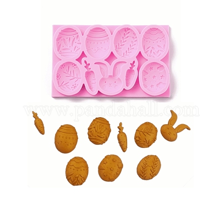 Stampi in silicone alimentare a tema pasquale DIY-C019-02-1