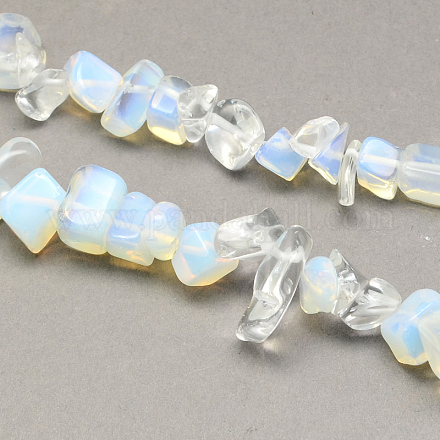 Opalite brins pierre de perles X-G-R192-B14-1