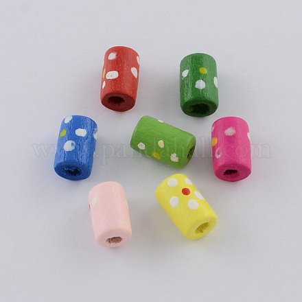 Dyed Wood Beads WOOD-R249-053-1