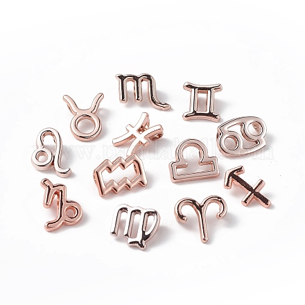 12Pcs 12 Style Alloy Charms Set FIND-A026-01RG-1