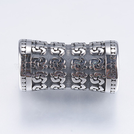 Perlas de tubo de 304 acero inoxidable X-STAS-I076-082AS-1