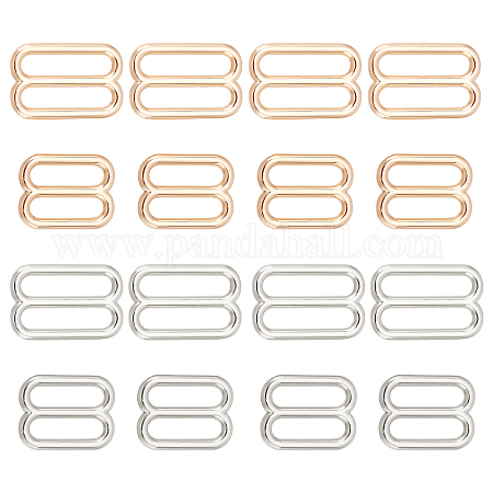 Uxcell Adjustable Metal Buckle for Chain Strap, 8Pack 27x13mm Chain  Shortener, Grey 