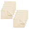 OLYCRAFT 40pcs Precut Chamois Precut Suede Chamois for Pottery Trimming Soft Chamois Cloth Chamois Leather Pottery Tool Kit Ceramic Pottery Tools - (2.9 x 3.7 inch)