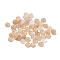 Natural Sunstone Gemstone Cabochons, Half Round, 3x1.5mm