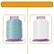 Translucent -Sensitive Polyester Thread, Turquoise, 49x35mm