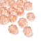 Handmade Lampwork Beads, Pumpkin, PeachPuff, 9~10x8mm, Hole: 1.2mm