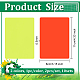 Blanko-Strafkarten aus PVC-Kunststoff AJEW-WH0401-87-2