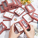 Heart Print Rectangle Paper Storage Gift Boxes with Clear Window CON-WH0095-36B-3