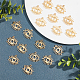 SUNNYCLUE 1 Box 50Pcs Evil Eye Charms Evil Eye Metal Charm Hollow Gold Evil Eyes Charms Lucky Charms for Jewelry Making Charm Women Adults DIY Necklace Earrings Bracelet Keychain Crafts Supplies FIND-SC0003-66-4